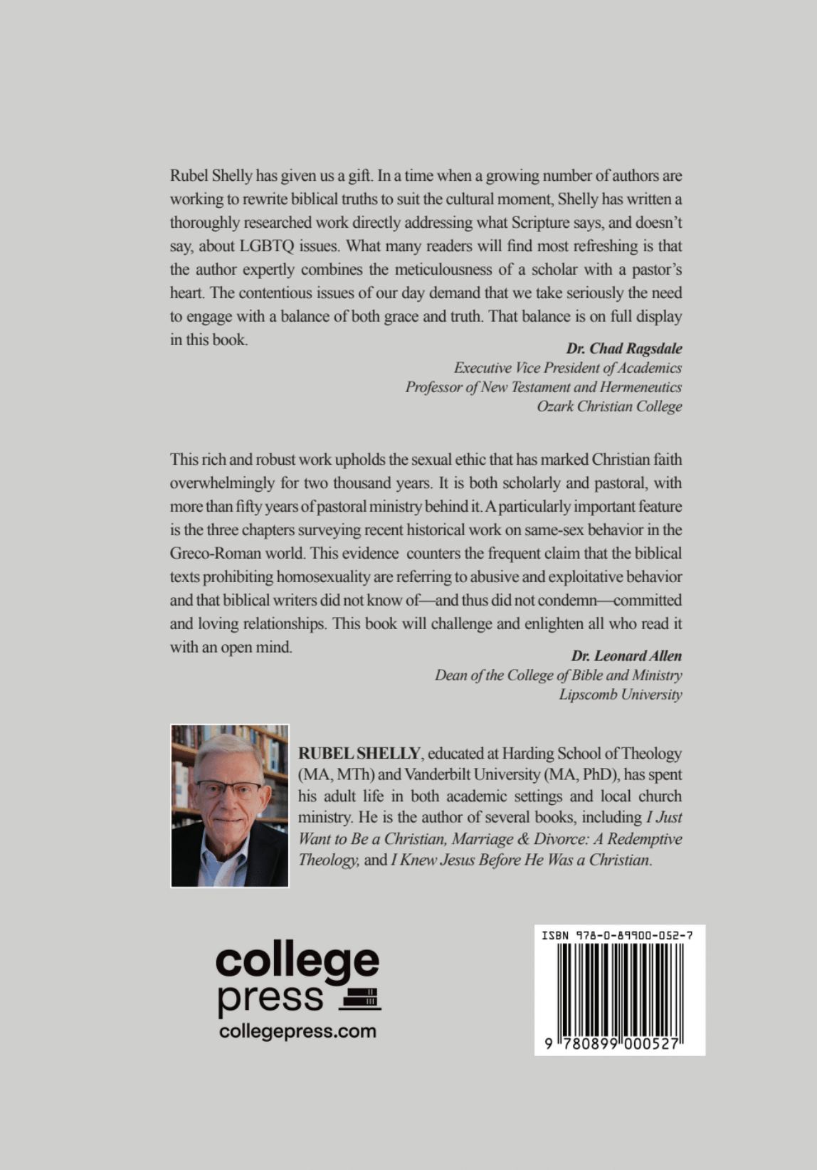 Male and Female God Created Them: A Biblical Review of LGBTQ+ Claims