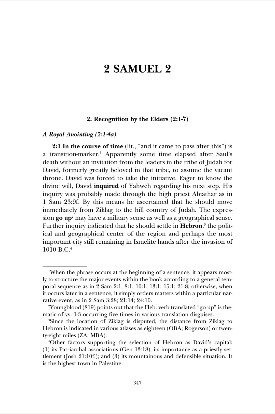1 & 2 Samuel - NIV