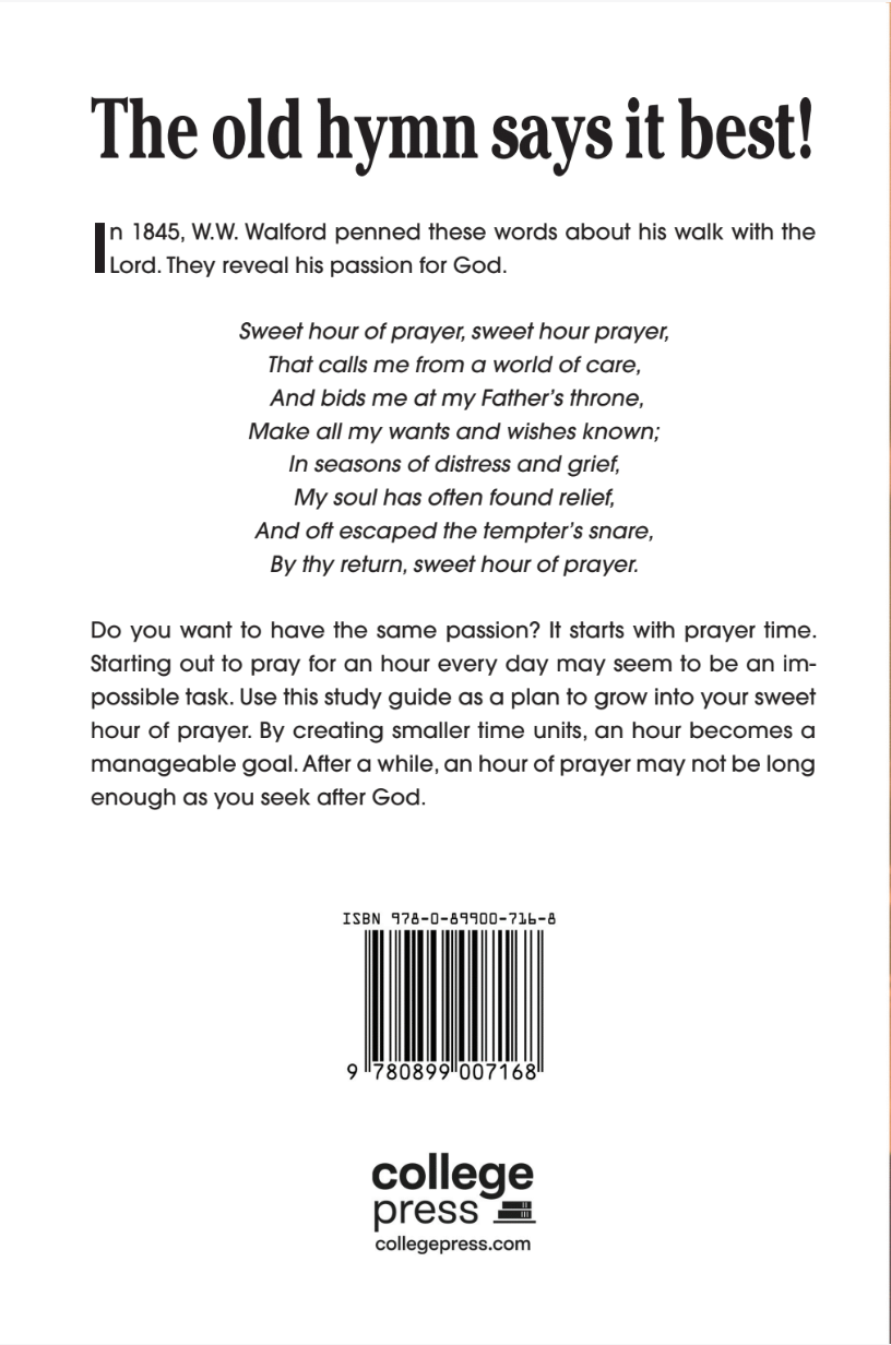 Sweet Hour of Prayer