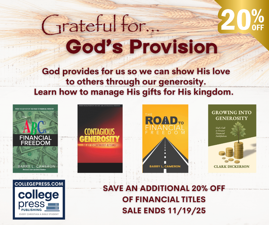 Thankful for God's Provision