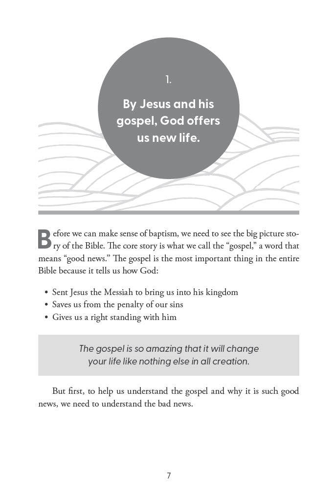 NOW AVAILABLE - Baptism According to Scripture: A Clear, Short, and Unfiltered Guide