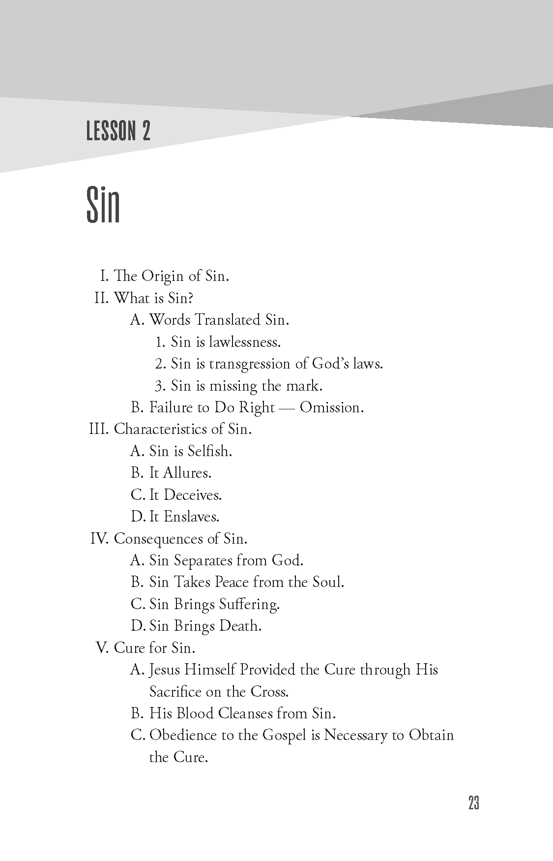 12 More Lessons In Christian Doctrine