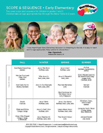 HeartShaper Early Elementary (1st-2nd grade) Teacher's Convenience Kit