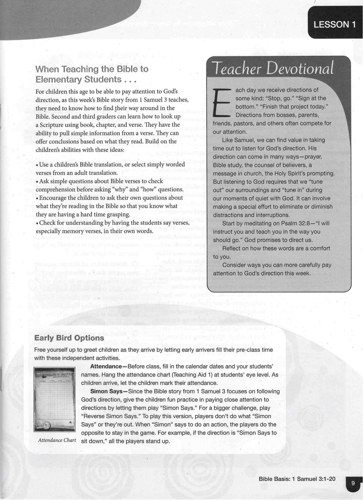 Elementary (2nd & 3rd Grade) Teacher's Guide