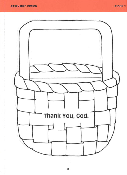 Early Elementary (K-1st) Make-It Take-It Craft Book