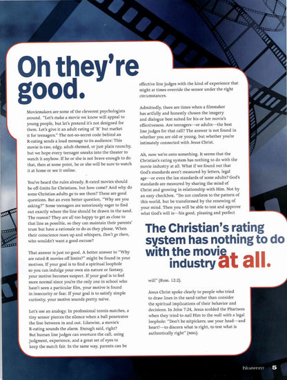 High School (9th-12th grade) Blueprint Student Magazine