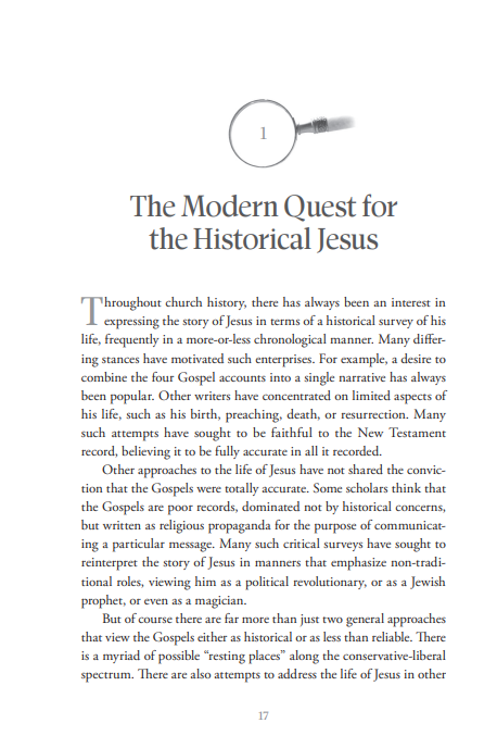 The Historical Jesus: Ancient Evidence for the Life of Christ