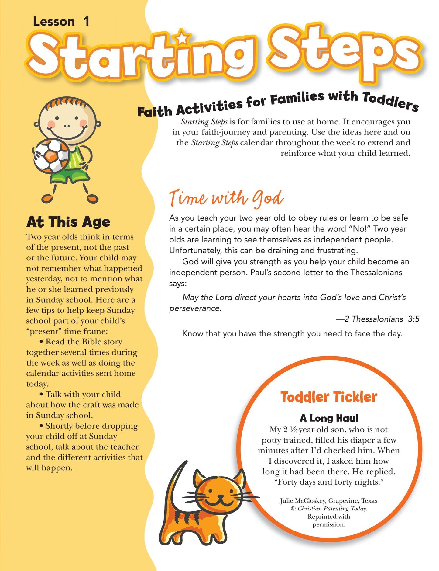 Toddler Starting Steps