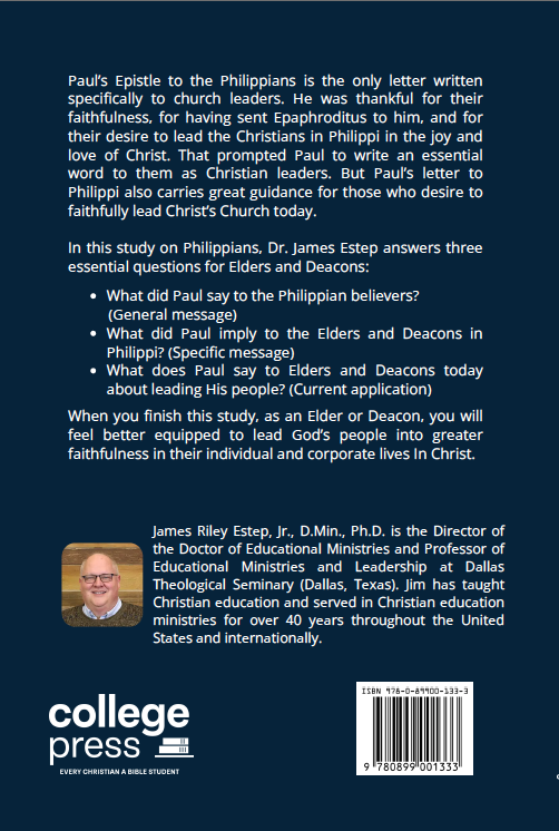 Paul's Letter To Leaders: Philippians for Elders and Deacons PRE-ORDER NOW! Releases 4/24/2025
