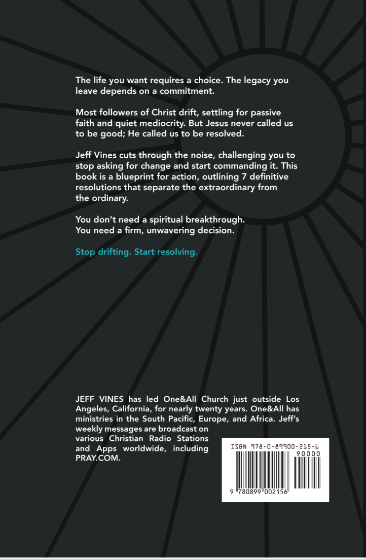 PRE-ORDER Resolved: 7 Resolutions Extraordinary Christ-Followers Make