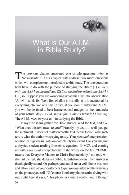 Seeing God in HD: Interpreting God’s Word in Today’s World
