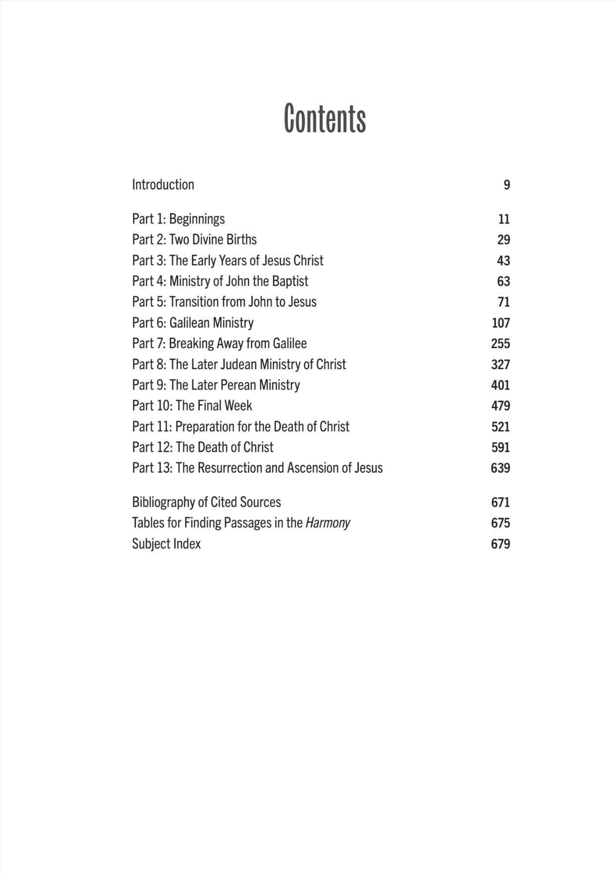 The Chronological Life of Christ