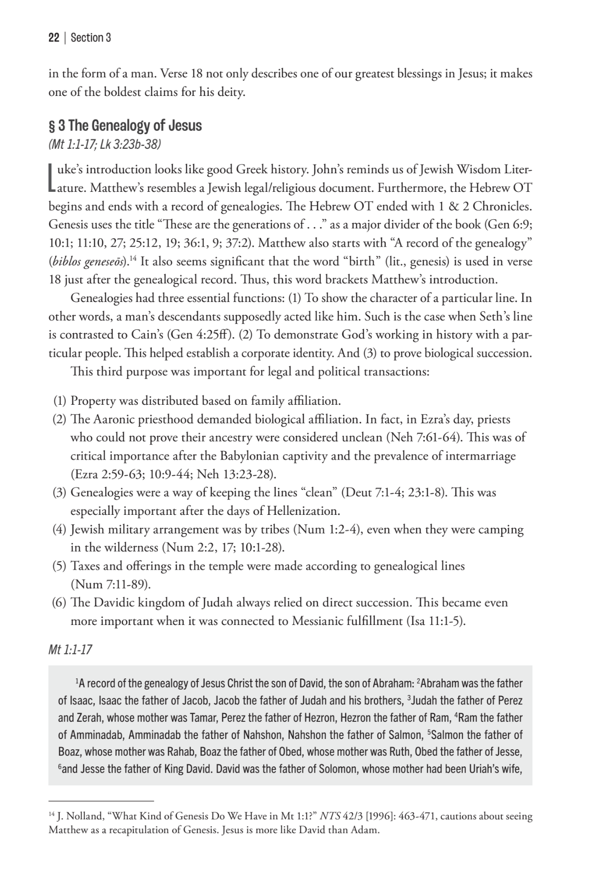 The Chronological Life of Christ