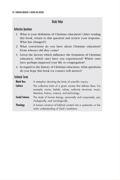 Christian Education