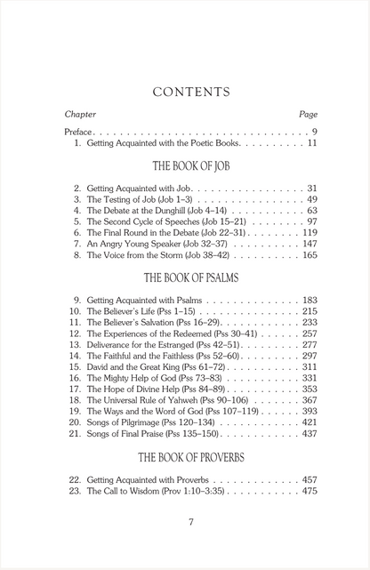 Old Testament Survey Series: Wisdom Literature & Psalms