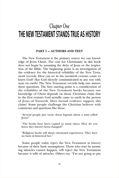 Christianity Stands True