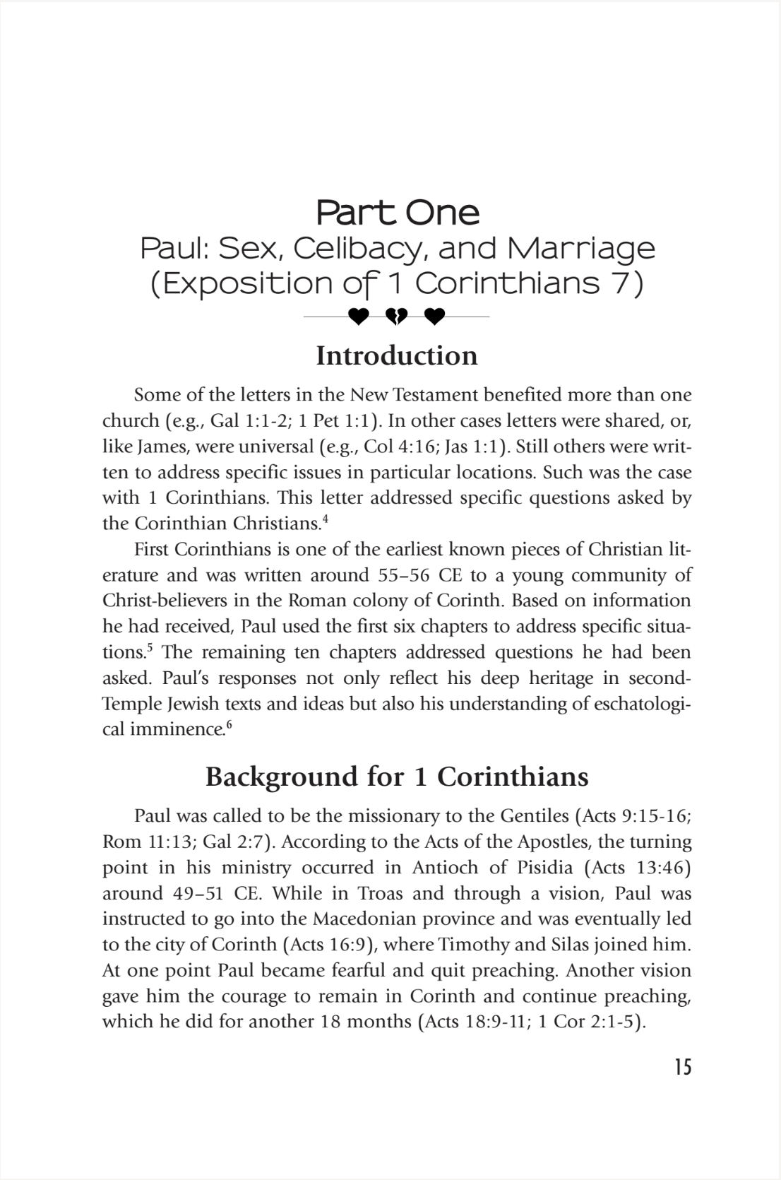 Marriage, Divorce, and Remarriage