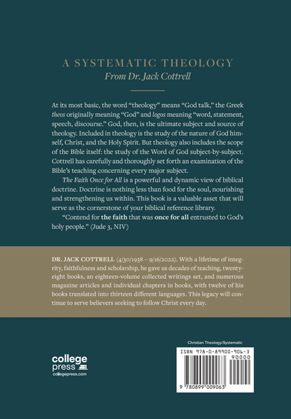 The Faith Once for All