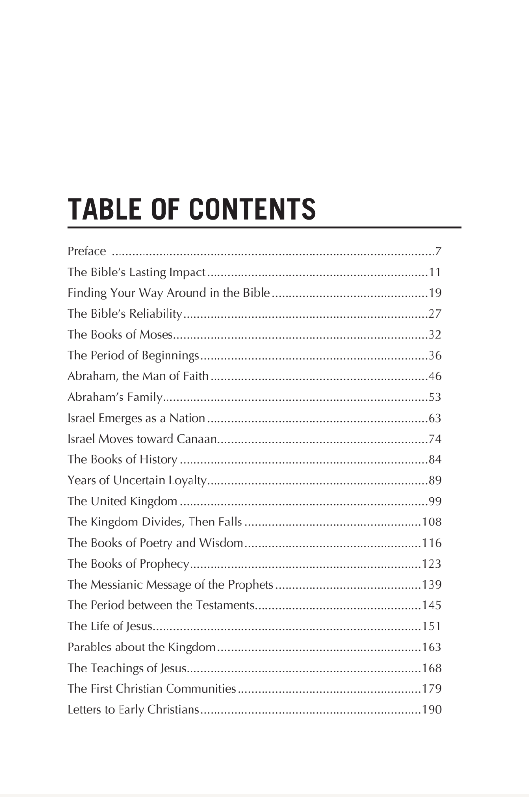 A Newcomer's Guide to the Bible (Workbook)