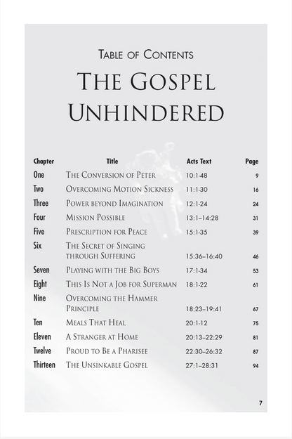 Acts 10-28: The Gospel Unhindered