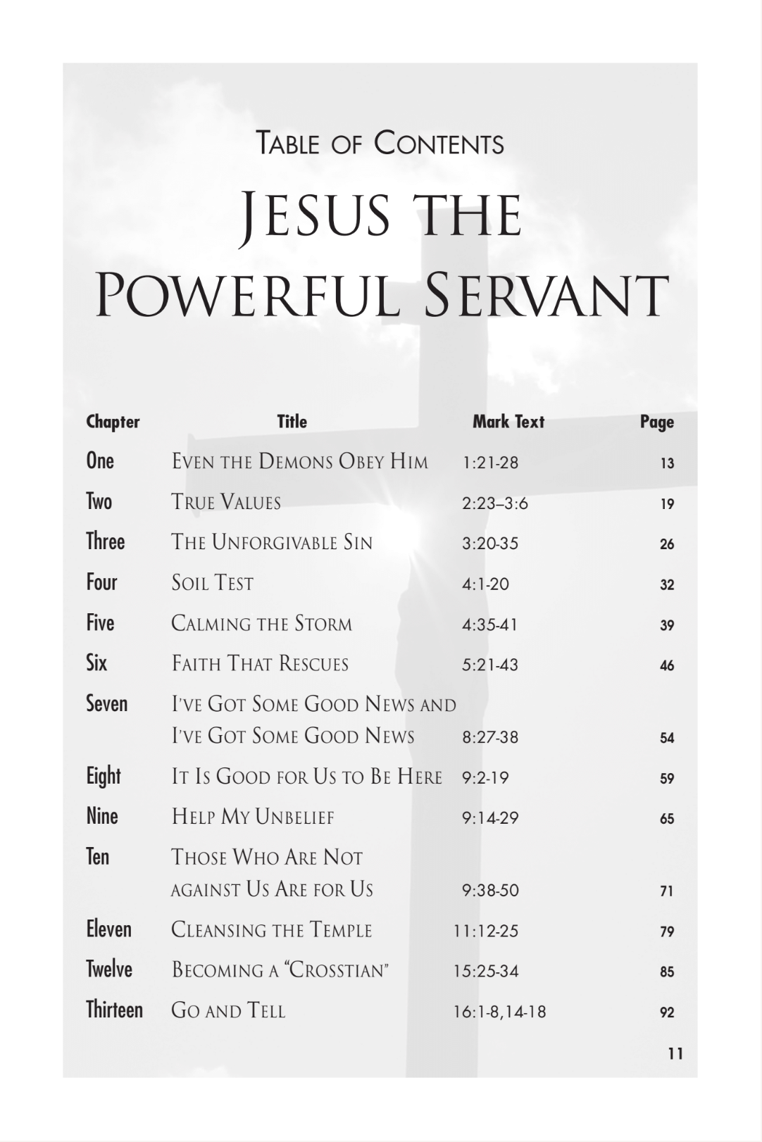 Mark: Jesus the Powerful Servant