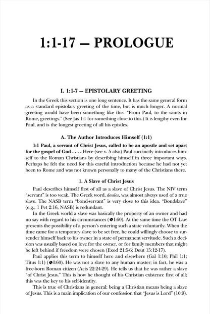 Romans - NIV