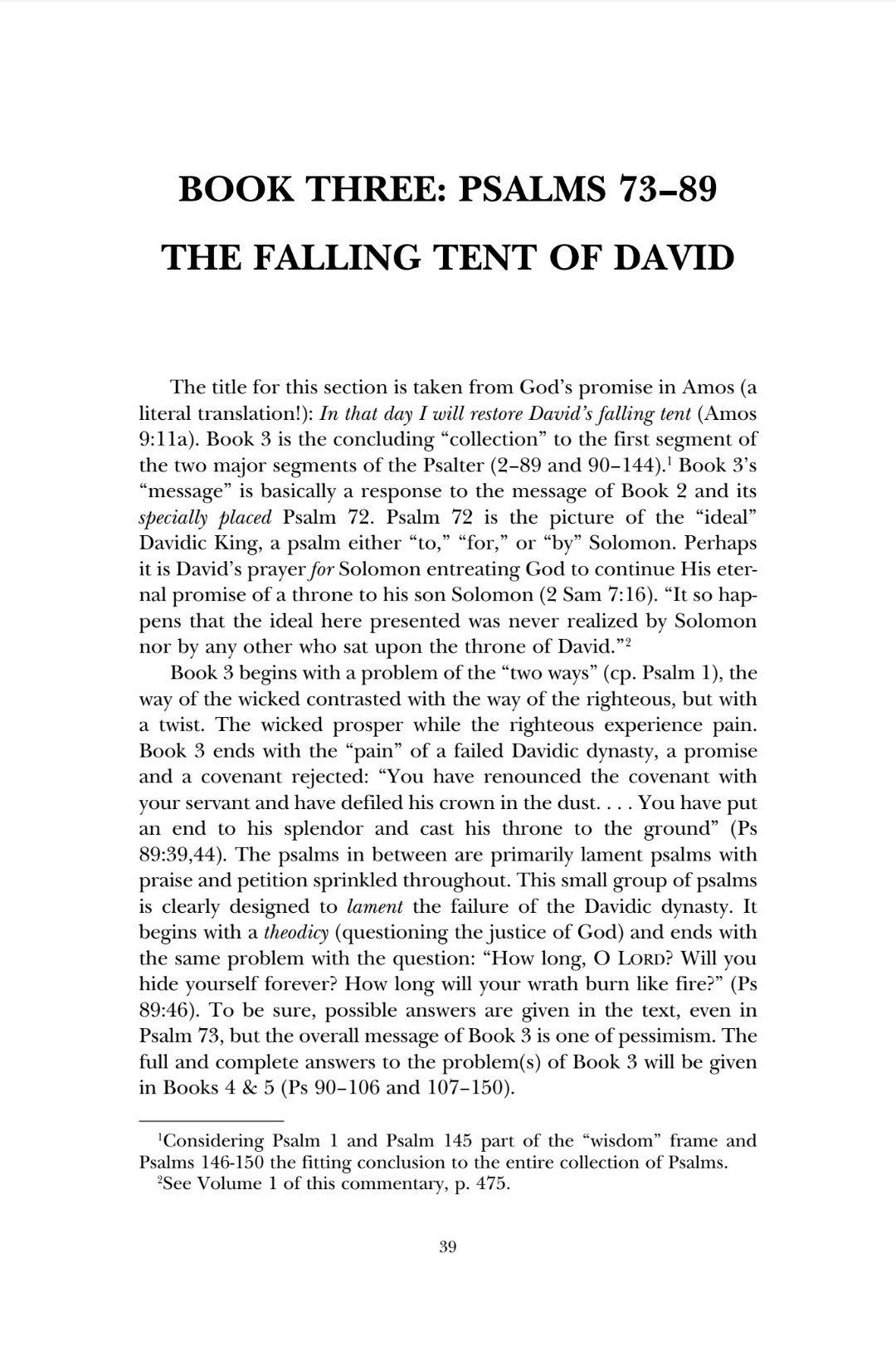 Psalms Volume 2 - NIV