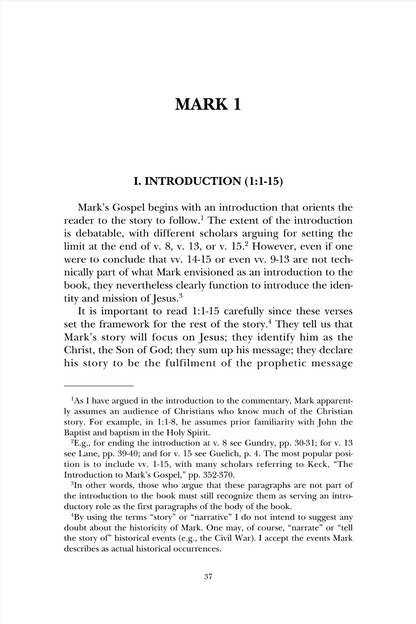 Mark - NIV