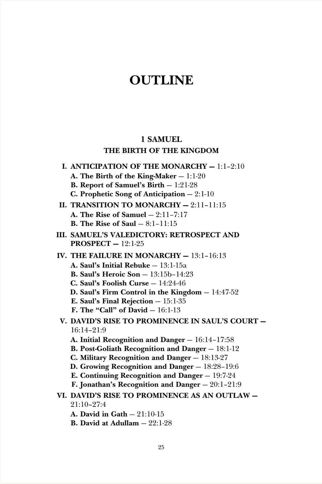 1 & 2 Samuel - NIV