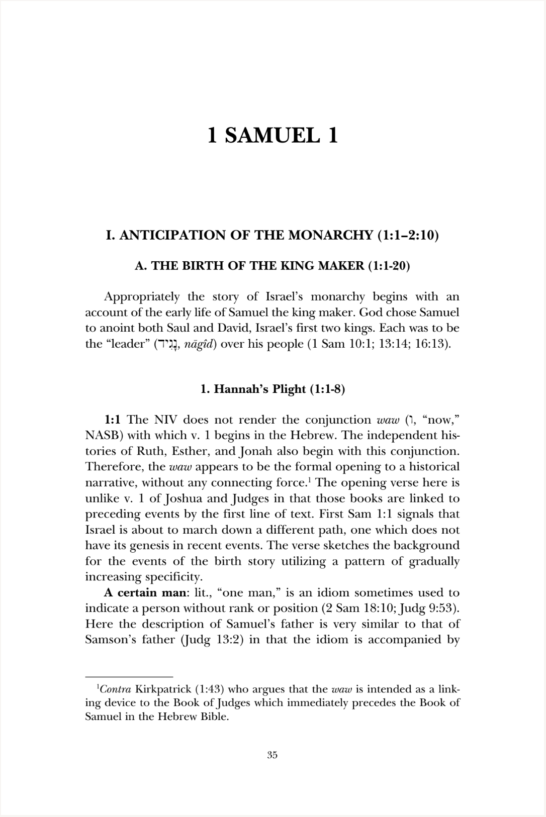 1 & 2 Samuel - NIV