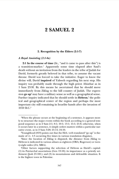 1 & 2 Samuel - NIV
