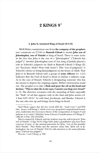 1 & 2 Kings - NIV