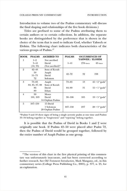 Psalms Volume 1 - NIV