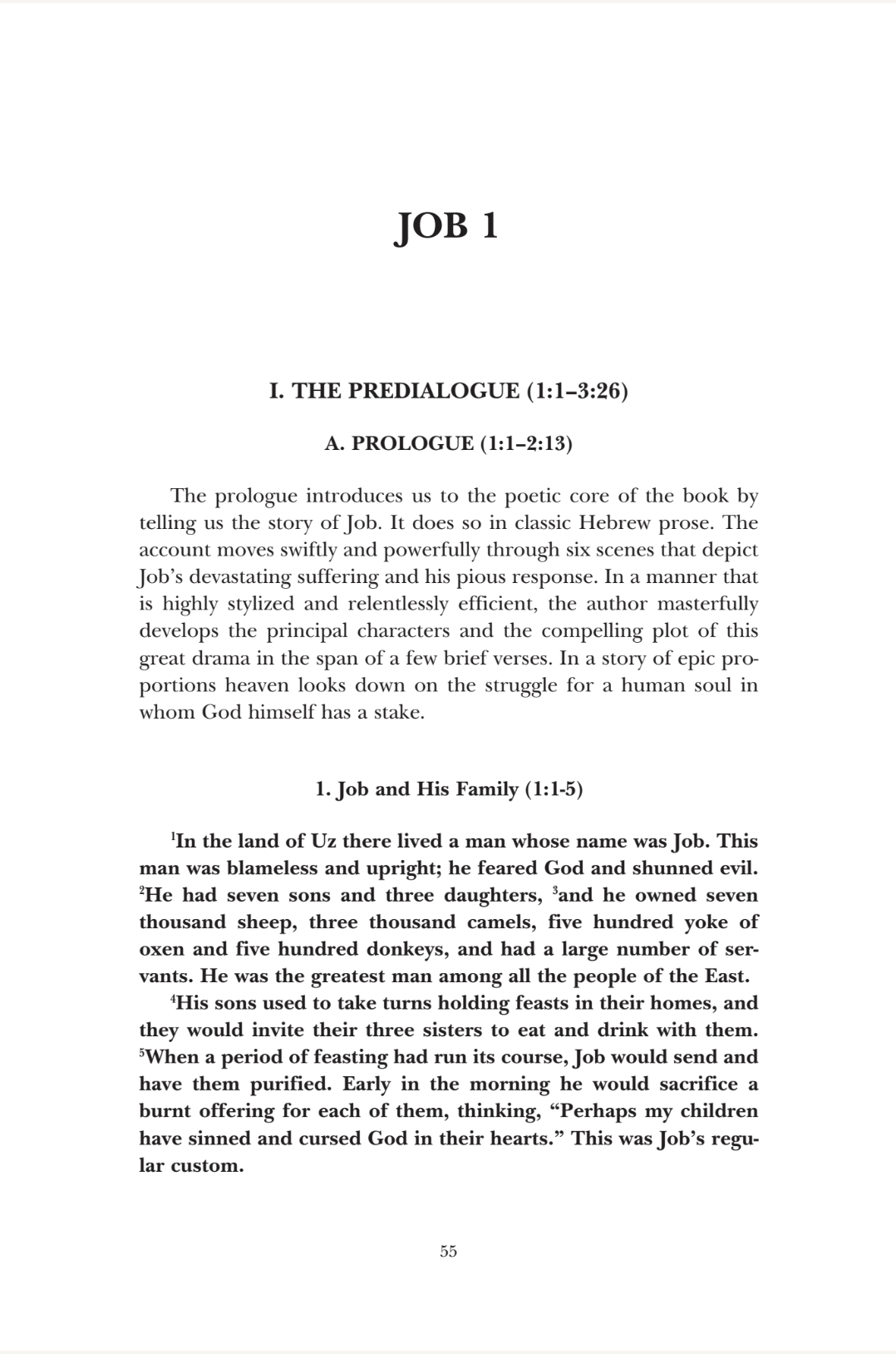 Job - NIV