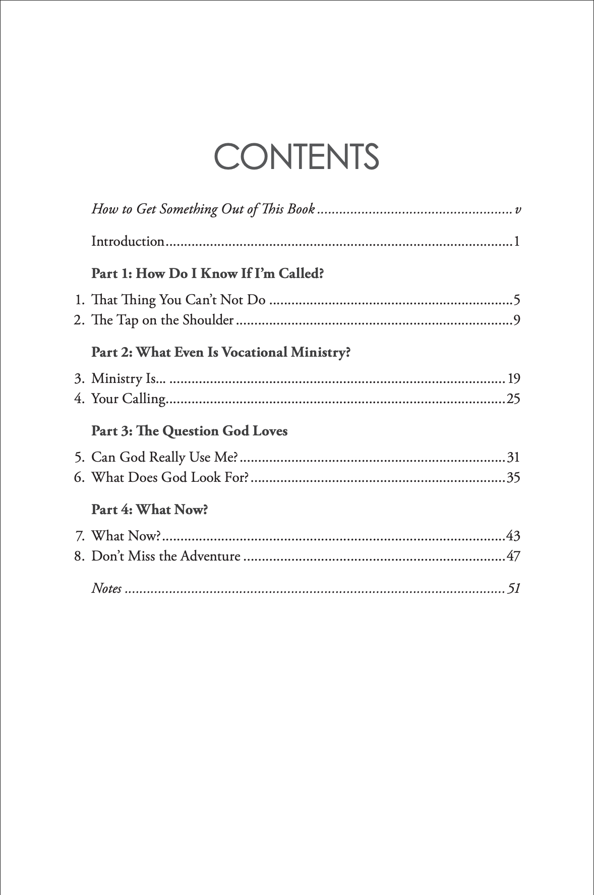 The Call You Can't Ignore: An Invitation to Explore God's Call to Full-time Ministry