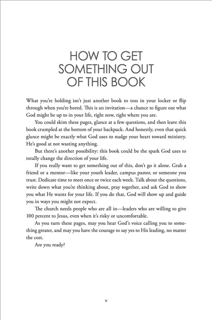 The Call You Can't Ignore: An Invitation to Explore God's Call to Full-time Ministry