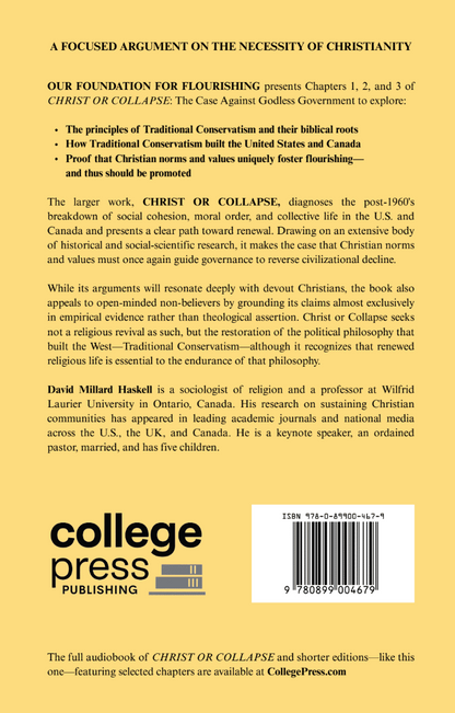 OUR FOUNDATION FOR FLOURISHING
