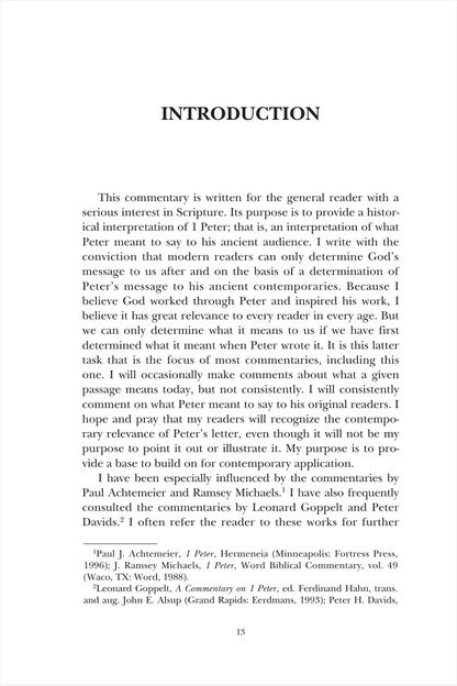 A scanned book page with the heading INTRODUCTION and a block of printed text on a white page, with page number 15 at the bottom.