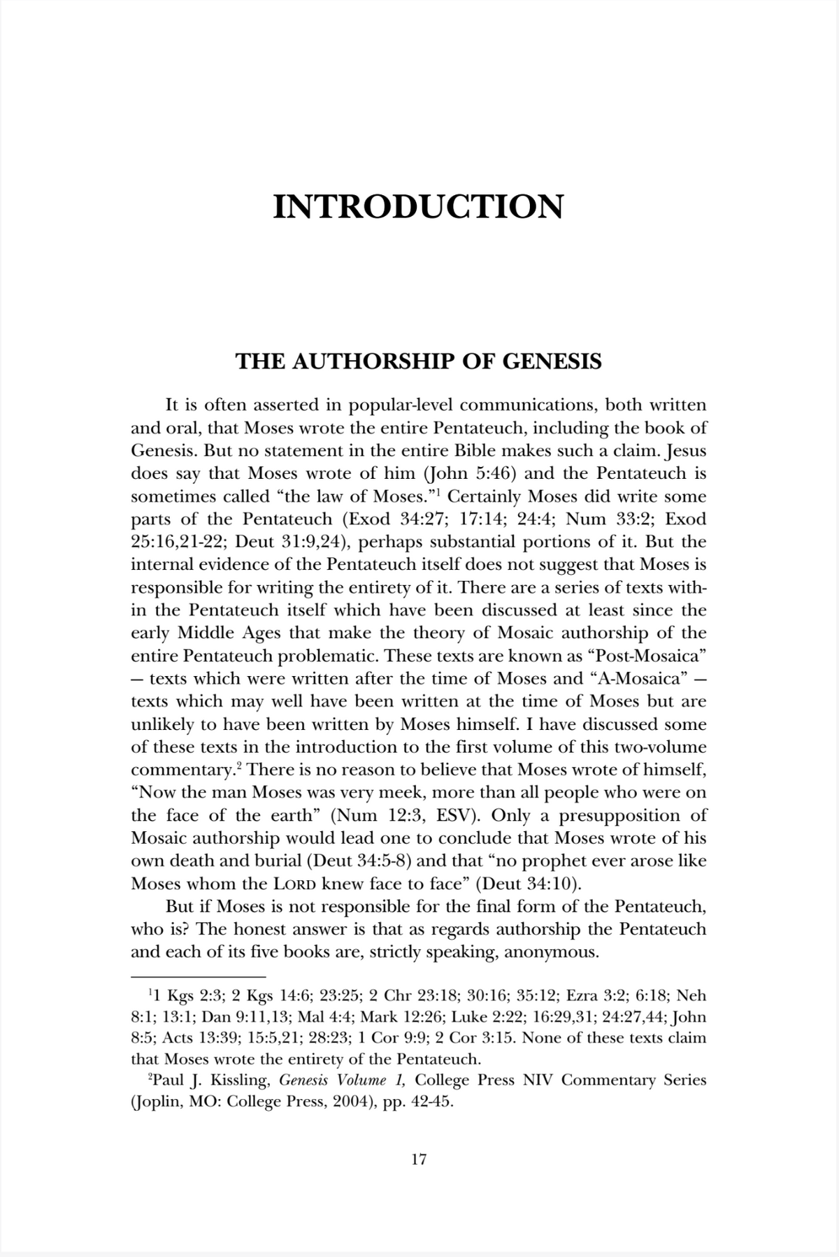 Genesis Volume 2 - NIV