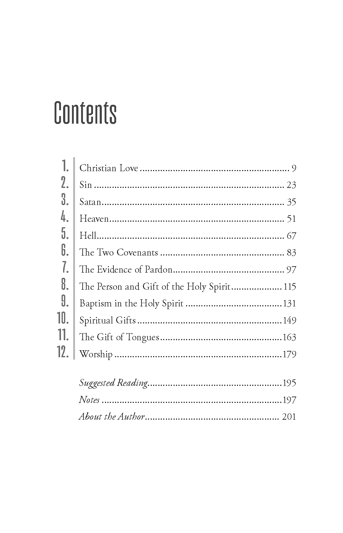 12 More Lessons In Christian Doctrine