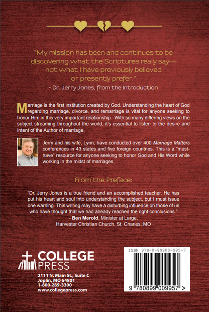 Marriage, Divorce, and Remarriage
