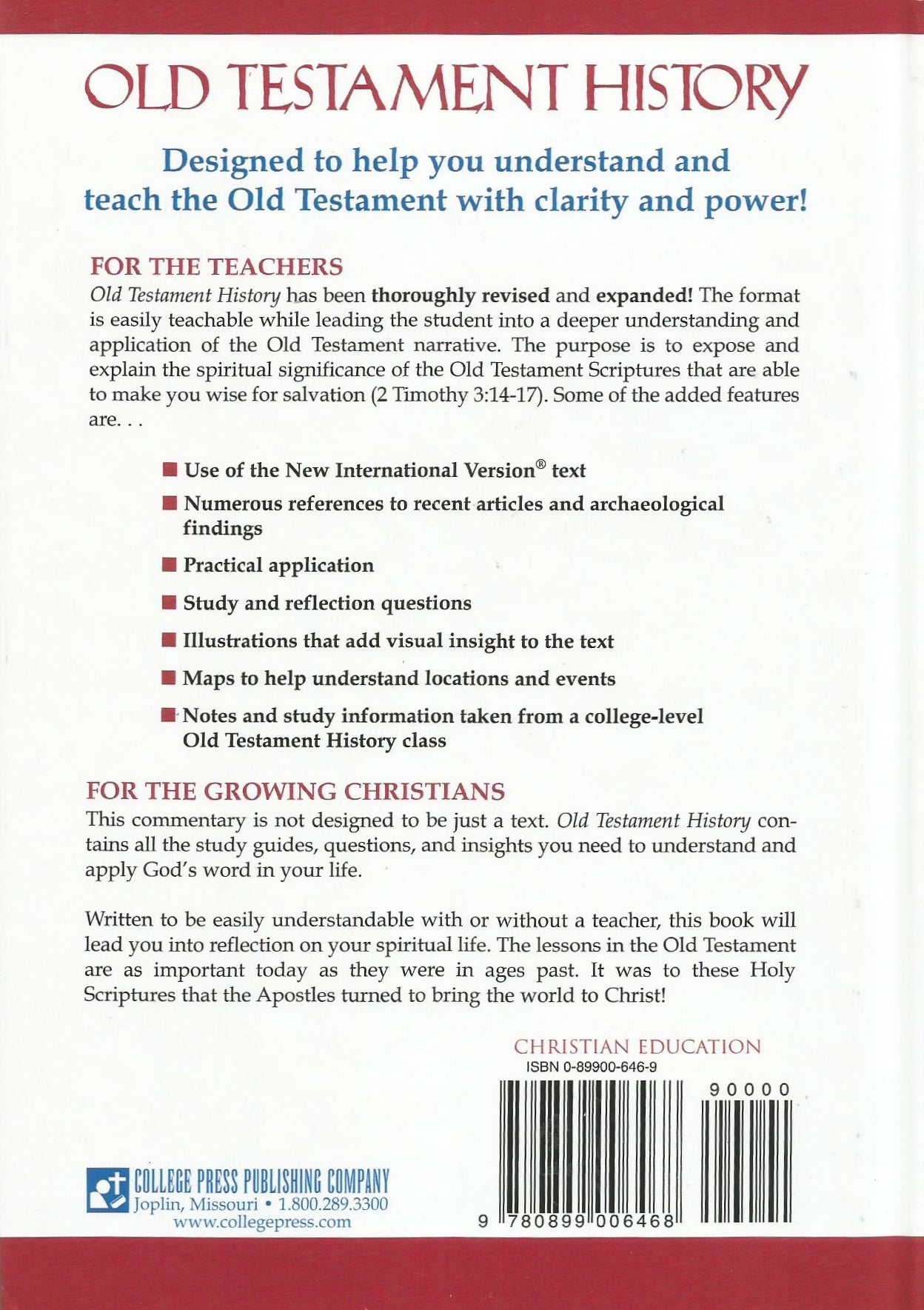 Old Testament History: An Overview of Sacred History & Truth