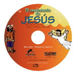 El nacimiento de Jesús libro para colorear con CD (The Birth of Jesus coloring book and sing-a-long CD in Spanish)