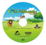 La creación  libro para colorear y CD con canciones