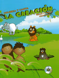 La creación  libro para colorear y CD con canciones