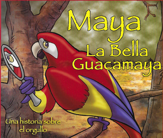 Maya la bella guacamaya por Diego Salvatierra Romero (Maya the Beautiful Macaw)